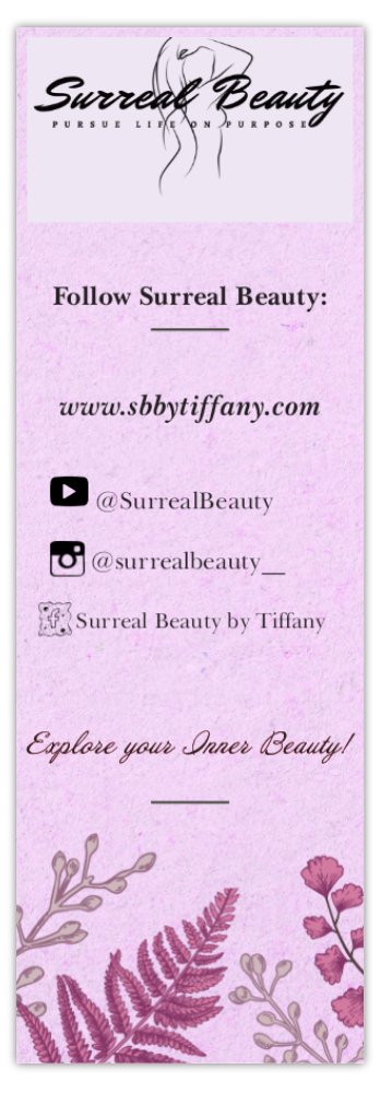 Surreal Beauty Bookmark